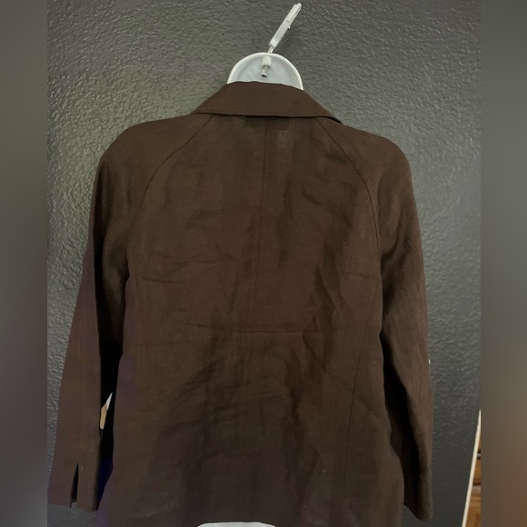 Talbots 100% Linen blazer - Picture 5 of 9